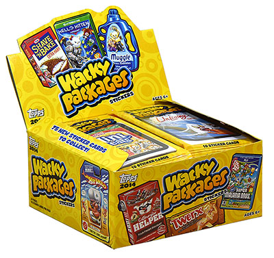 2014 Wacky Packages Series 1 Complete 55 Sticker Card Set